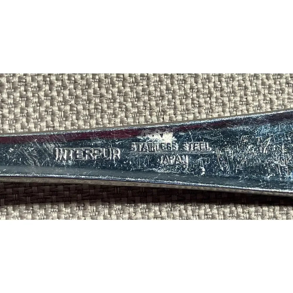 Interpur Stainless Steel‎ Ladle Meat Fork Dots